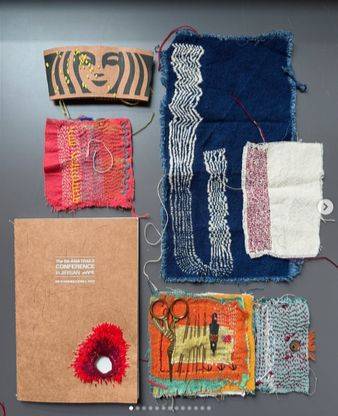 태국 치앙마이에 사는 소수민족에게 배운 바느질을 이용해 옷을 만들고, 기존 옷에 나만의 아트워크로 포인트를 준 ‘죽바클’ 워크숍 작품. [사진 죽바클]