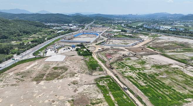 경기 남양주시 3기 신도시 남양주왕숙 부지 전경. 사진=임형택 기자