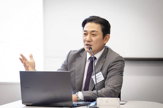 연사로 나선 이동건 변호사 사진제공=법무법인 세종