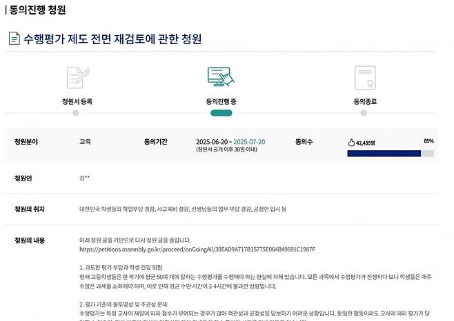 국민청원 게시판