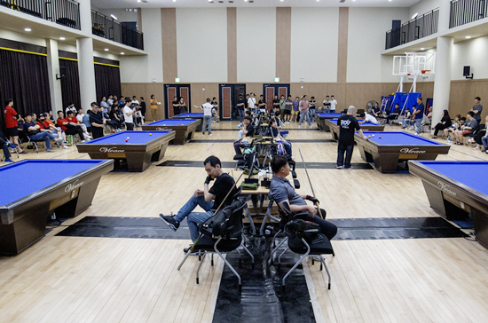 제1회 서귀포시칠십리배 전국동호인3쿠션당구대회 모습. (사진=서귀포시당구연맹)