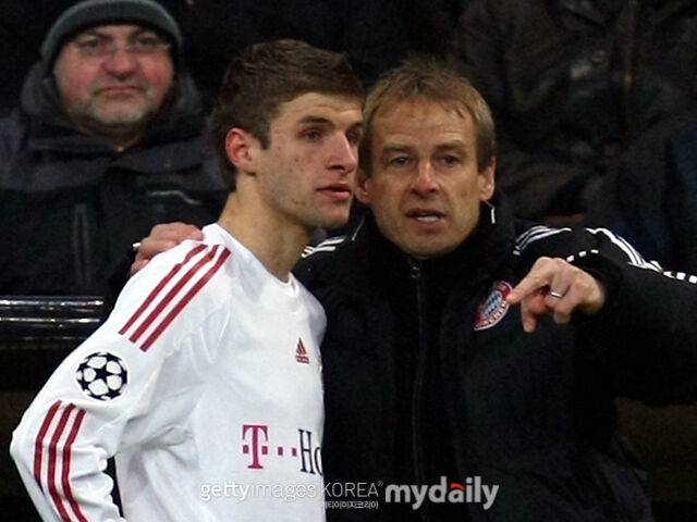 클린스만 감독과 뮐러/게티이미지코리아