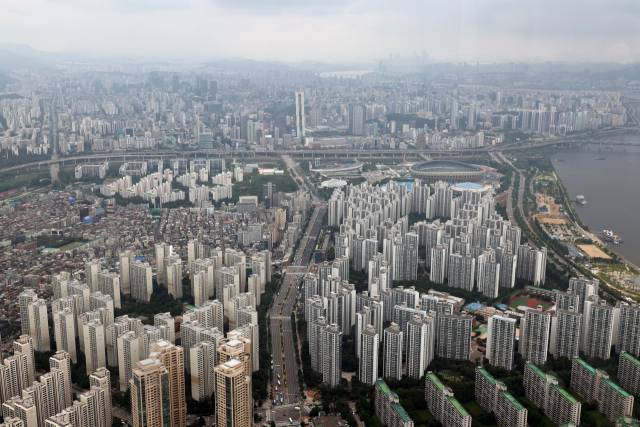 서울 강남·서초·송파구 아파트 모습. 연합뉴스