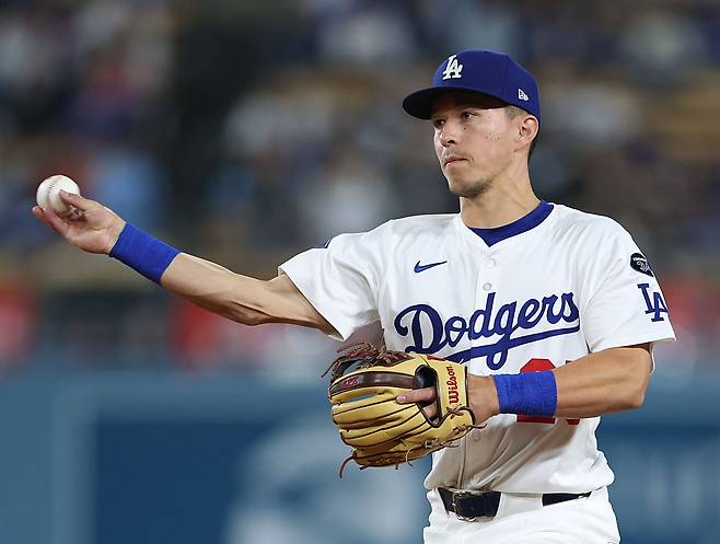 LA 다저스 토미 에드먼. Getty Images코리아