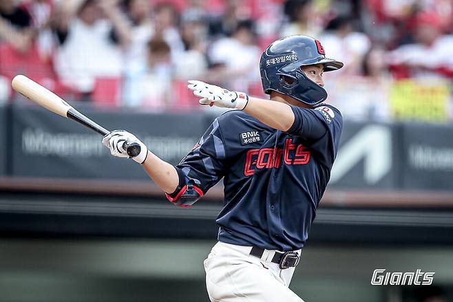 ▲ 박찬형 ⓒ롯데 자이언츠