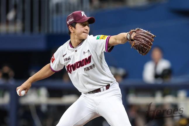 키움 마무리 투수 주승우. /사진=키움 히어로즈 제공