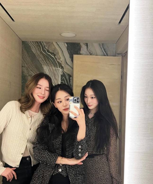 /사진=이주영 SNS. 아이린, 이주영, 애니(왼쪽부터)