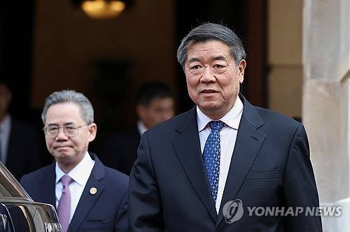 허리펑 중국 부총리 [로이터 연합뉴스 자료사진. 재판매 및 DB 금지]