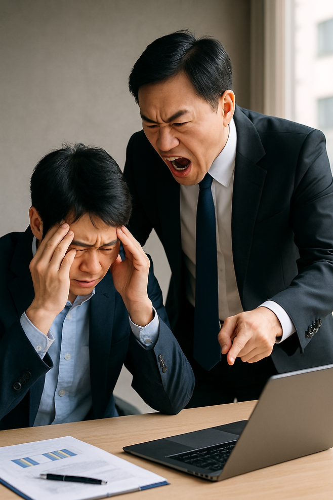 ▲&nbsp;직장 내 괴롭힘 관련 이미지. /출처=챗GPT