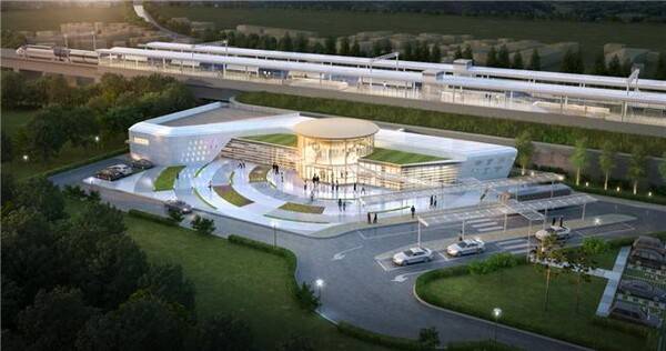 김해시 진례면 신월역 조감도. /김해시