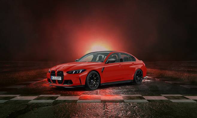 BMW M3 컴페티션 M xDrive 파이어 레드 에디션