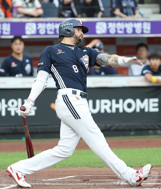 두산 베어스 외국인 타자 제이크 케이브. 2025.6.11/뉴스1 ⓒ News1 김기남 기자