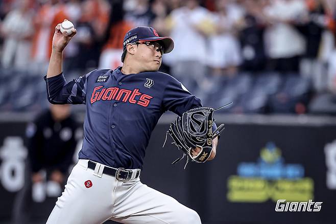 롯데 박세웅이 역투하고 있다. 사진 | 롯데 자이언츠