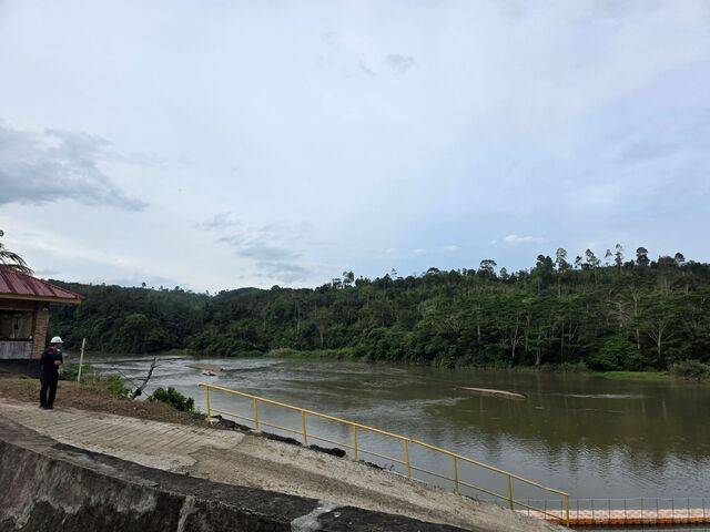 지난달 30일 한국중부발전 인도네시아 땅가무스 수력발전소 전경. / 공동취재단
