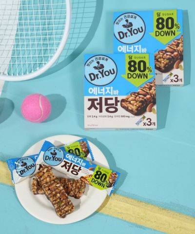 '오리온 닥터유 에너지바 저당' 제품 이미지. 오리온