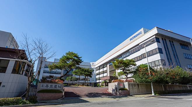 부산 해운대구에 있는 퓨트로닉 공장 모습./퓨트로닉 제공