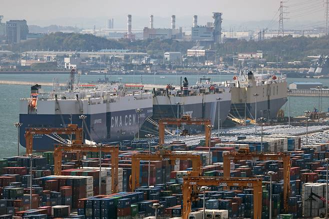 경기도 평택시 포승읍 평택항./ 뉴스1 제공