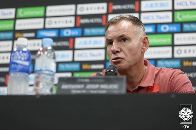 [용인=뉴시스]안토니 조셉 밀리치 중국 여자 축구대표팀 감독. (사진=대한축구협회 제공)