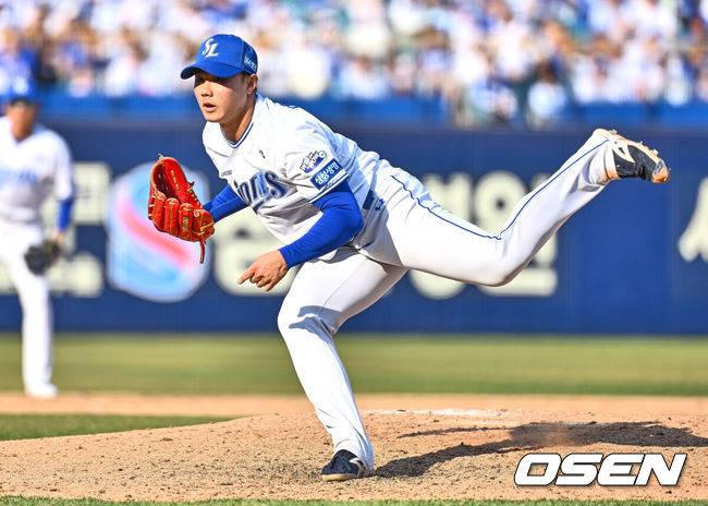 [OSEN=대구, 이석우 기자] 삼성 라이온즈 배찬승 123 2025.03.23 / foto0307@osen.co.kr