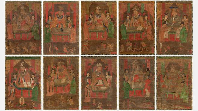 '시왕도' 전체 10폭