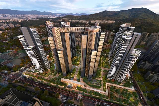 ‘써밋 프라니티’ 조감도. 자료 제공=대우건설