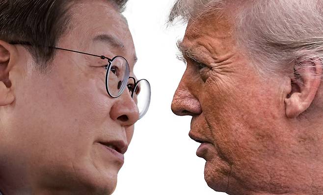 이재명 대통령, 도널드 트럼프 미국 대통령 ⓒ연합뉴스·REUTERS