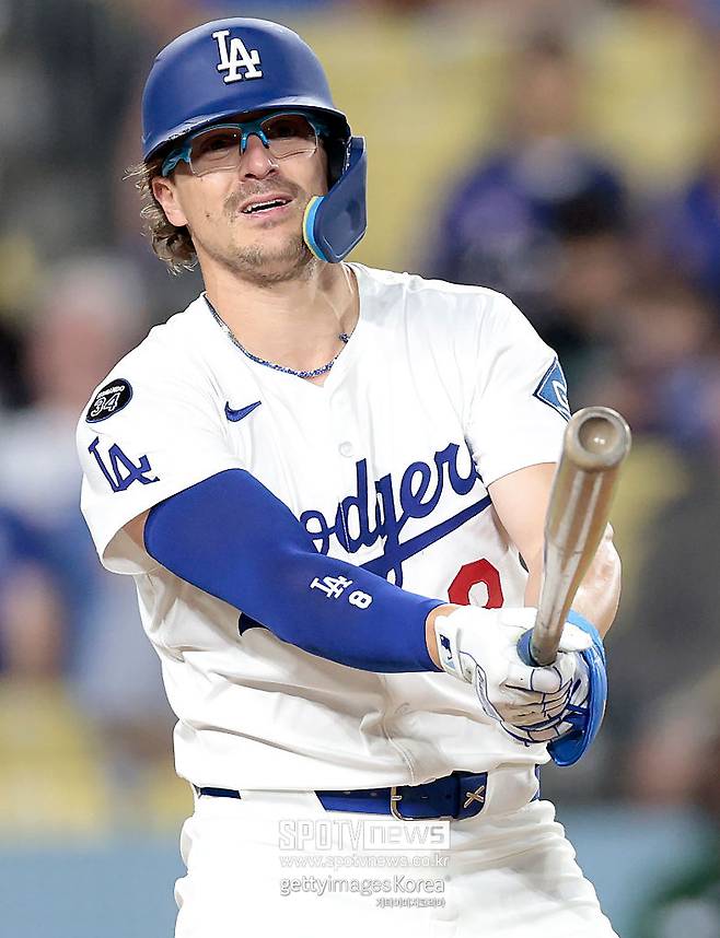 ▲ LA 다저스 유틸리티 플레이어 엔리케 에르난데스가 부상자 명단에 올랐다.