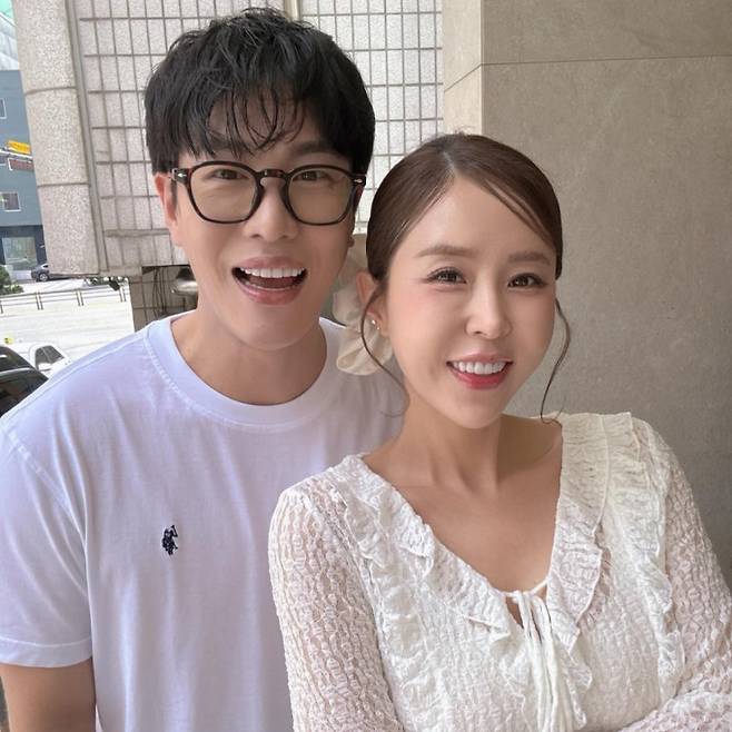 예비 부부 문원, 신지 /사진=신지 인스타그램