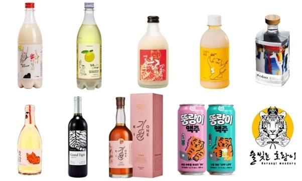 호랑이 술 사진 출처 : 제조사 홈페이지 캡처