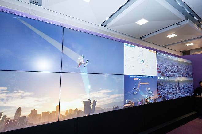 UAM 비행 시연 모습 [ETRI 제공. 재판매 및 DB 금지]