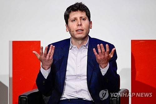 샘 올트먼 오픈AI 최고경영자(CEO) [연합뉴스 자료사진. 재판매 및 DB 금지]