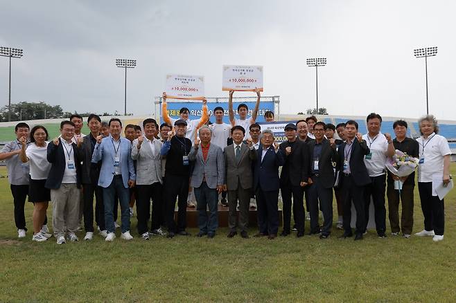 대한육상연맹, 포상금 수여식 [대한육상연맹 제공. 재판매 및 DB금지]