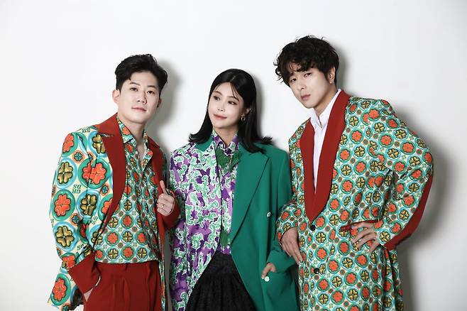 타이푼 우재, 솔비, 원섭 /사진 = 지안캐슬 제공