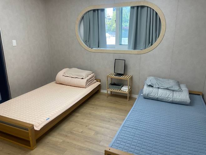 울산 동구 방어진문화센터 숙박시설. 동구도시재생지원센터 제공