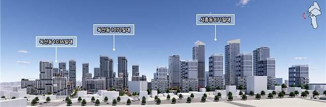 시흥대로와 독산로를 잇는 동서도로 신설을 통해 남북 위주의 교통체계를 보완하고, 지역 내 이동편의성을 획기적으로 개선할 예정이다.시흥대로 동측 신속통합기획 통합 배치(안)ⓒ서울시.