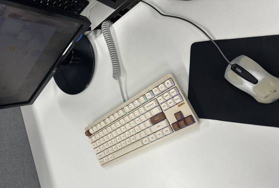 NuPhy Gem80 keyboard I used for a day. [WOO JI-WON]