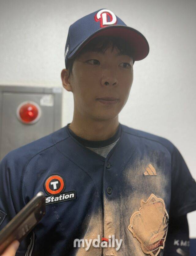 두산 베어스 김민석./부산 = 박승환 기자