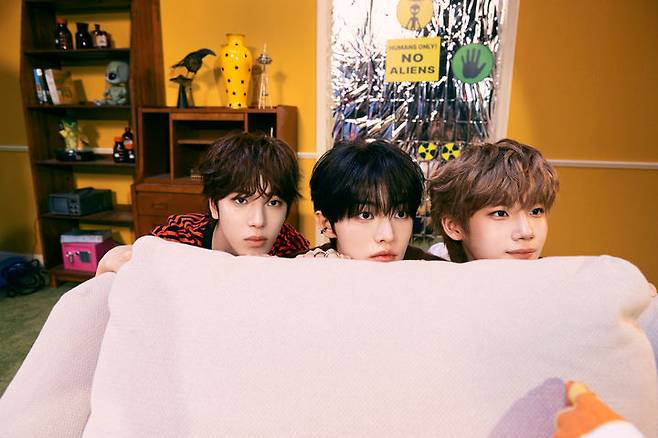 [서울=뉴시스] 그룹 '클로즈 유어 아이즈' 송승호, 전민욱, 켄신. (사진=언코어 제공) 2025.07.08. photo@newsis.com *재판매 및 DB 금지