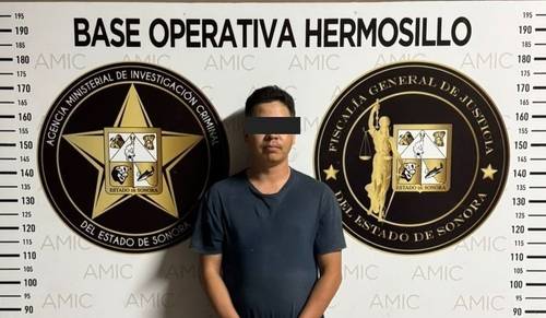 멕시코서 여성 일가족 4명 살해한 남성의 머그샷 [멕시코 소노라주 검찰청 보도자료 캡처. 재판매 및 DB 금지]