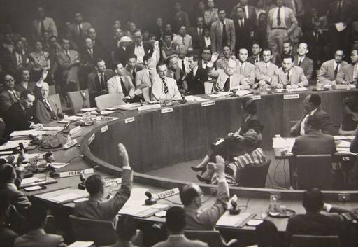유엔군 참전으로 대한민국은 자유민주주의 체제를 지킬 수 있었다. 소련이 불참한 가운데 참전을 결정한 유엔 안보리 모습.&nbsp; 세계일보 자료사진