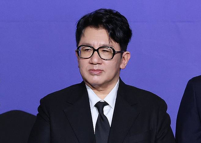 방시혁 하이브 의장이 지난 2월 한국경제인연합회 정기총회에 참석하고 있다. 뉴스1