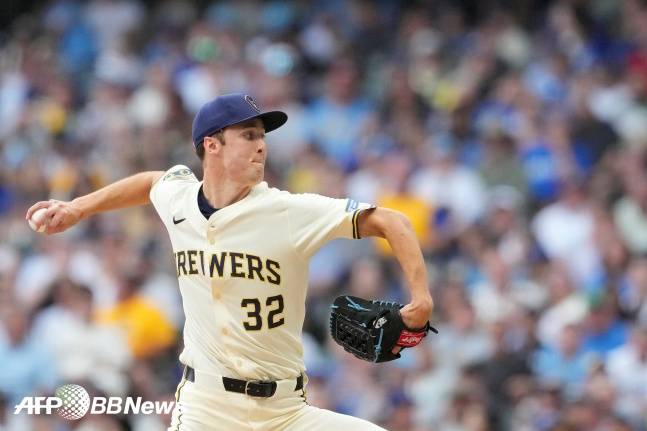 밀워키의 제이콥 미즈로우스키. /AFPBBNews=뉴스1