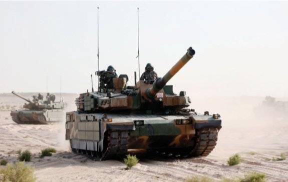 한국 K2 전차. 육군 제공