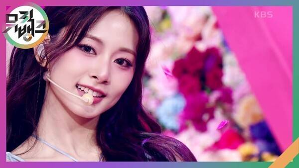 트와이스는 7월 19일~20일 인천 인스파이어 아레나를 시작으로 13개 도시에서 월드투어를 진행한다. 사진=KBS 뮤직뱅크 캡처