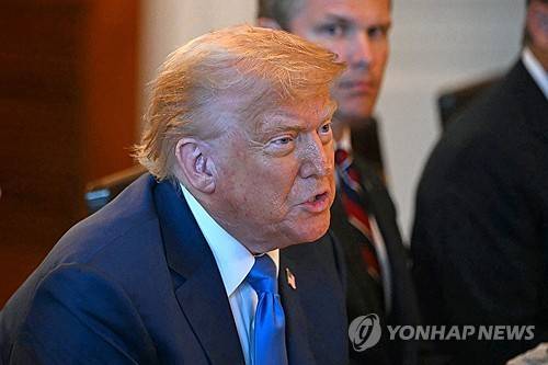 도널드 트럼프 미국 대통령 [AFP 연합뉴스 자료사진. 재판매 및 DB 금지]