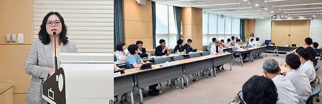 이경숙 대전시 중구보건소장이 충남대병원을 방문해 지역사회와 대학병원 역할에 대한 소통하는 시간을 가졌다.