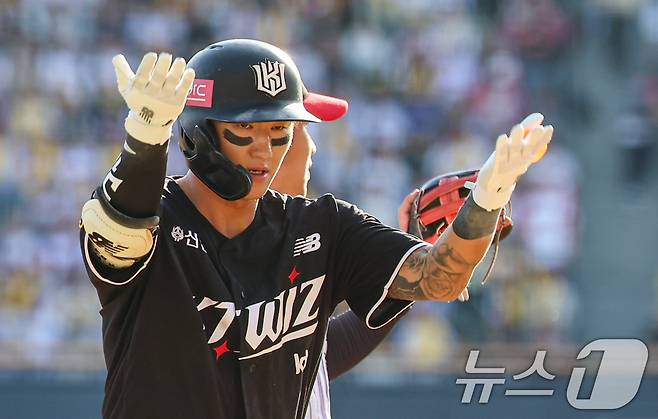 KT 위즈 김민혁. /뉴스1 DB ⓒ News1 김도우 기자
