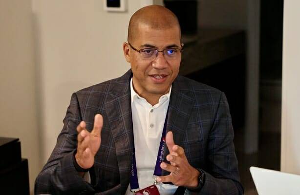 크리스 패트릭 퀄컴 수석부사장. (사진=공동취재단)