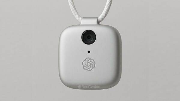 조니 아이브와 오픈AI가 개발하는 AI 기기 콘셉트 이미지 (사진=BenGeskin x)