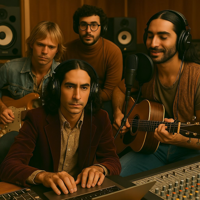 AI 그룹 벨벳 선다운. 인스타그램 @thevelvetsundownband